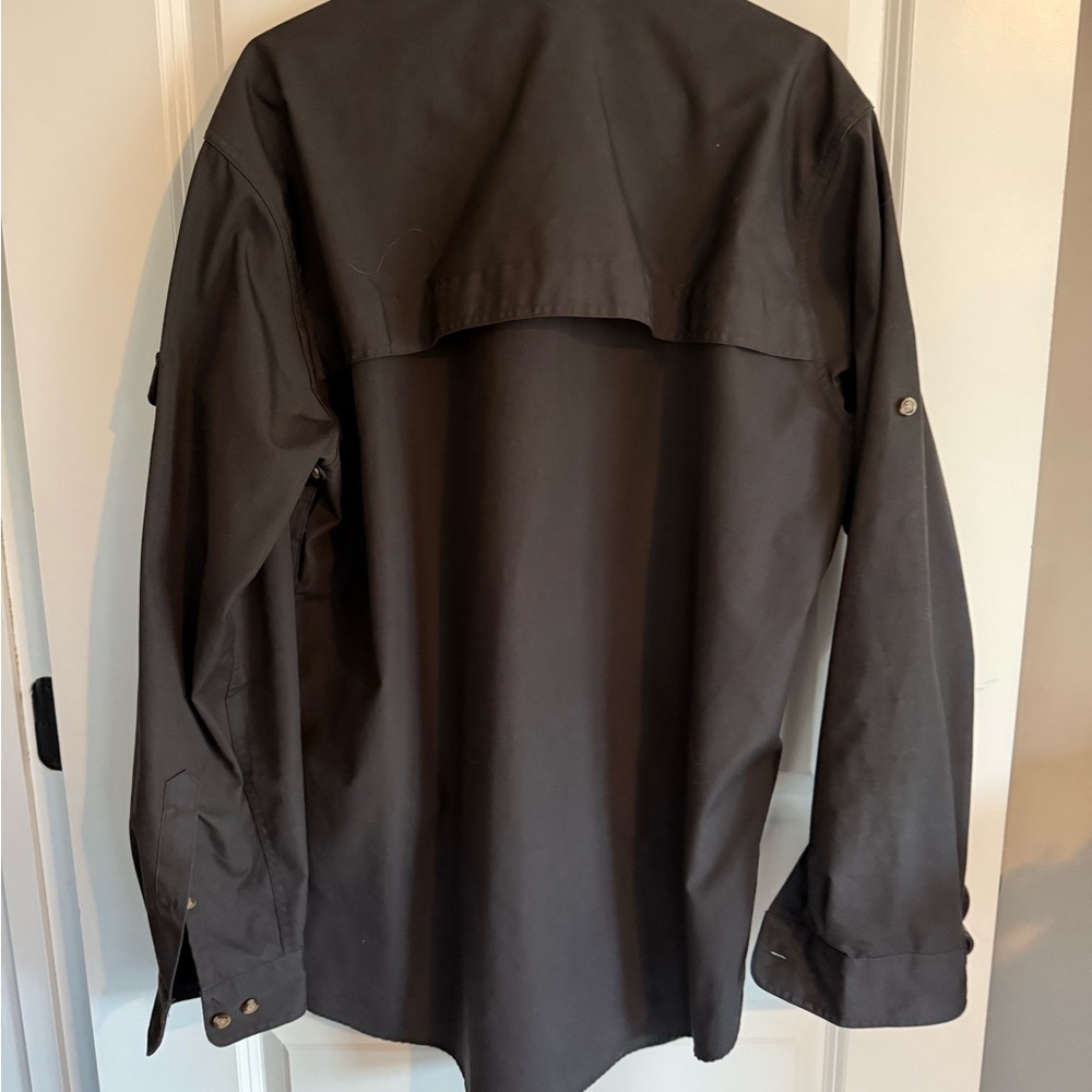 Fjallraven Men's Black Casual Button Down Shirt - Picture 3 of 3